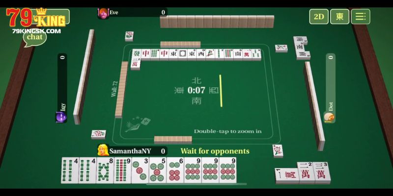 Cách chơi mạt chược trực tuyến tại 79King