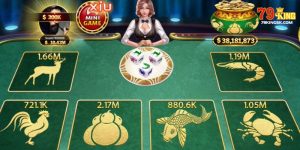 Chơi Bầu Cua Tôm Cá 79king Theo Nhiều Cách Đặt Khác Nhau