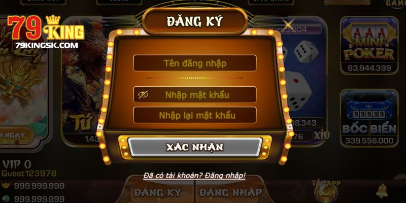 Hội viên phải điền dữ liệu thông qua biểu mẫu này