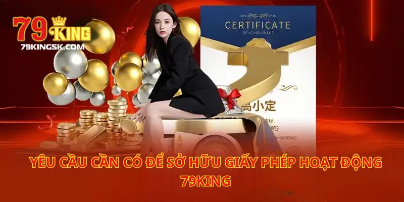 Các yêu cầu để sở hữu giấy phép hoạt động